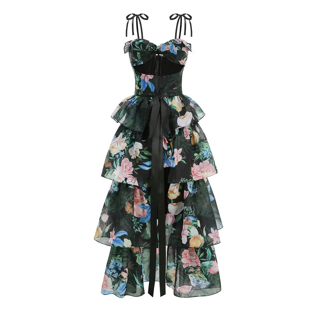 O1CN01XpU1nu1HJ8eGb13ZQ__694940736 TROPICAL FLORAL CUTOUT HIGH-LOW MAXI DRESS