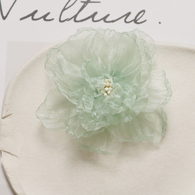 O1CN01YHe0xN1VP00ozCqfe__2213253512644-0-cib PHOTOGRAPHY: PRINCESS HAIR ACCESSORIES, LIGHTWEIGHT ORGANZA, PEACH PIN