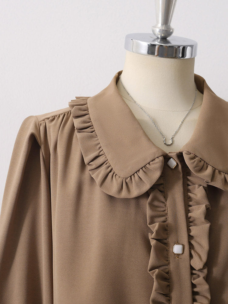 O1CN01iy82so1fP8FzUlYW6__163593998 CREAM SATIN RUFFLED PETER PAN COLLAR BLOUSE FOR OFFICE