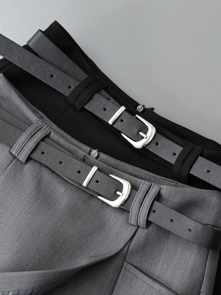 O1CN01j7SoUs1fP8OsAM0zm__163593998 GREY HIGH WAIST BUSINESS SKORT WITH WRAP BELT