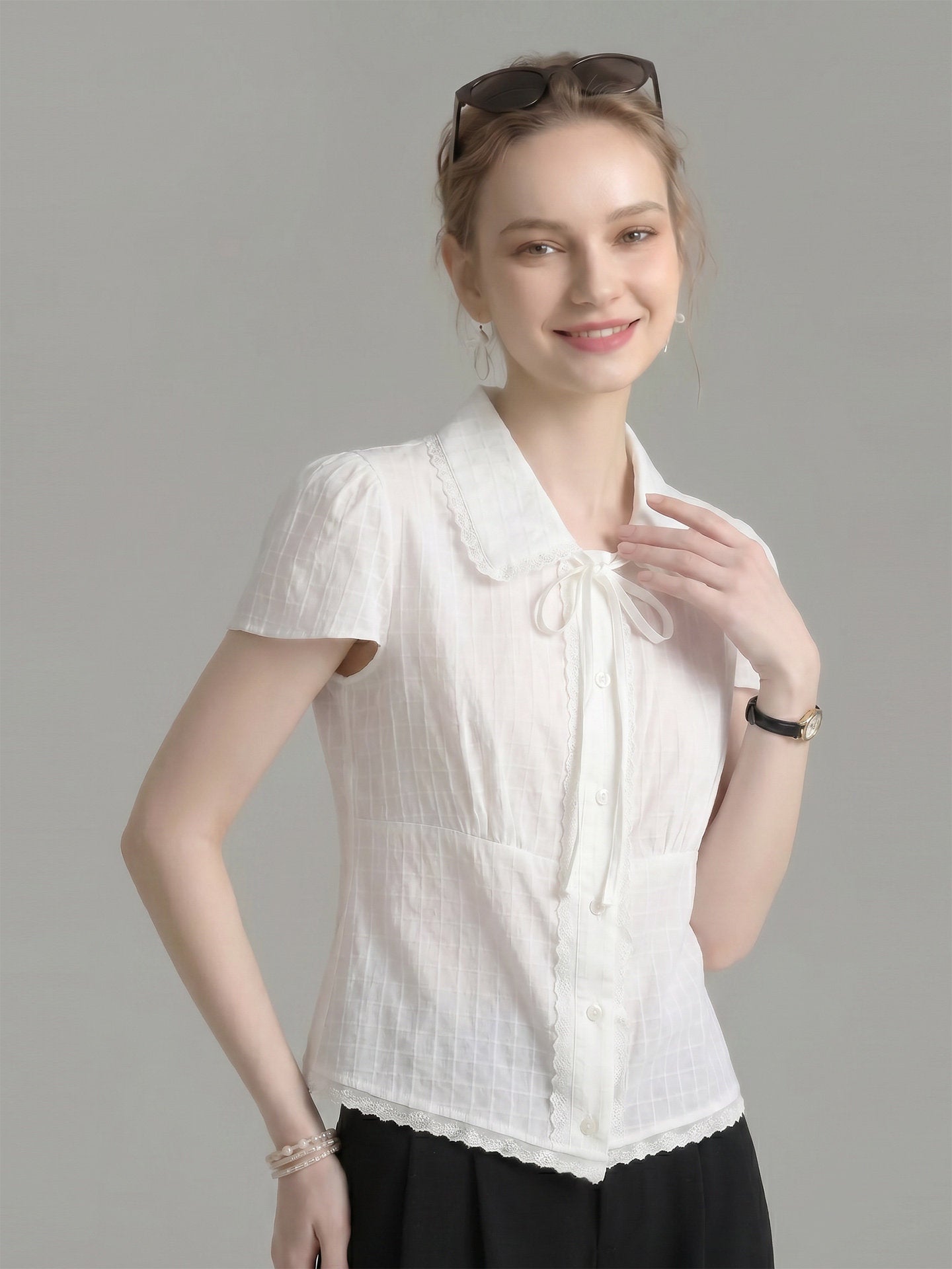 O1CN01jBqvzf1fP8c84NDj4__163593998 SCALLOPED LACE PETER PAN COLLAR BOW BLOUSE