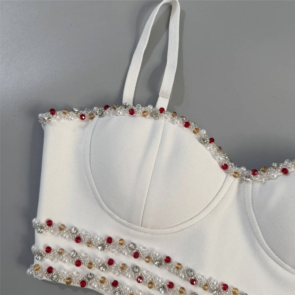 O1CN01lwXgbp1djAhridr1h__2212189093771-0-cib WHITE BEADED BODYCON TWO-PIECE SET