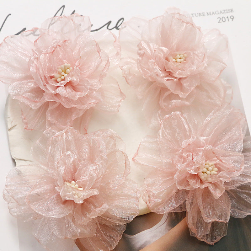 O1CN01mO2S0n1VOzztIG6HM__2213253512644-0-cib PHOTOGRAPHY: PRINCESS HAIR ACCESSORIES, LIGHTWEIGHT ORGANZA, PEACH PIN