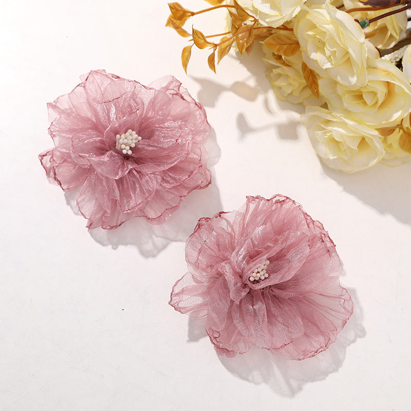 O1CN01nbuRBe1VP0D0ZDoRB__2213253512644-0-cib PHOTOGRAPHY: PRINCESS HAIR ACCESSORIES, LIGHTWEIGHT ORGANZA, PEACH PIN