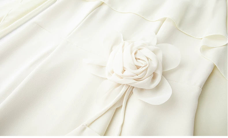 O1CN01p4dRqb2E5S90aeYQt__800308693 3D FLORAL CHIFFON CAPE MIDI MERMAID DRESS