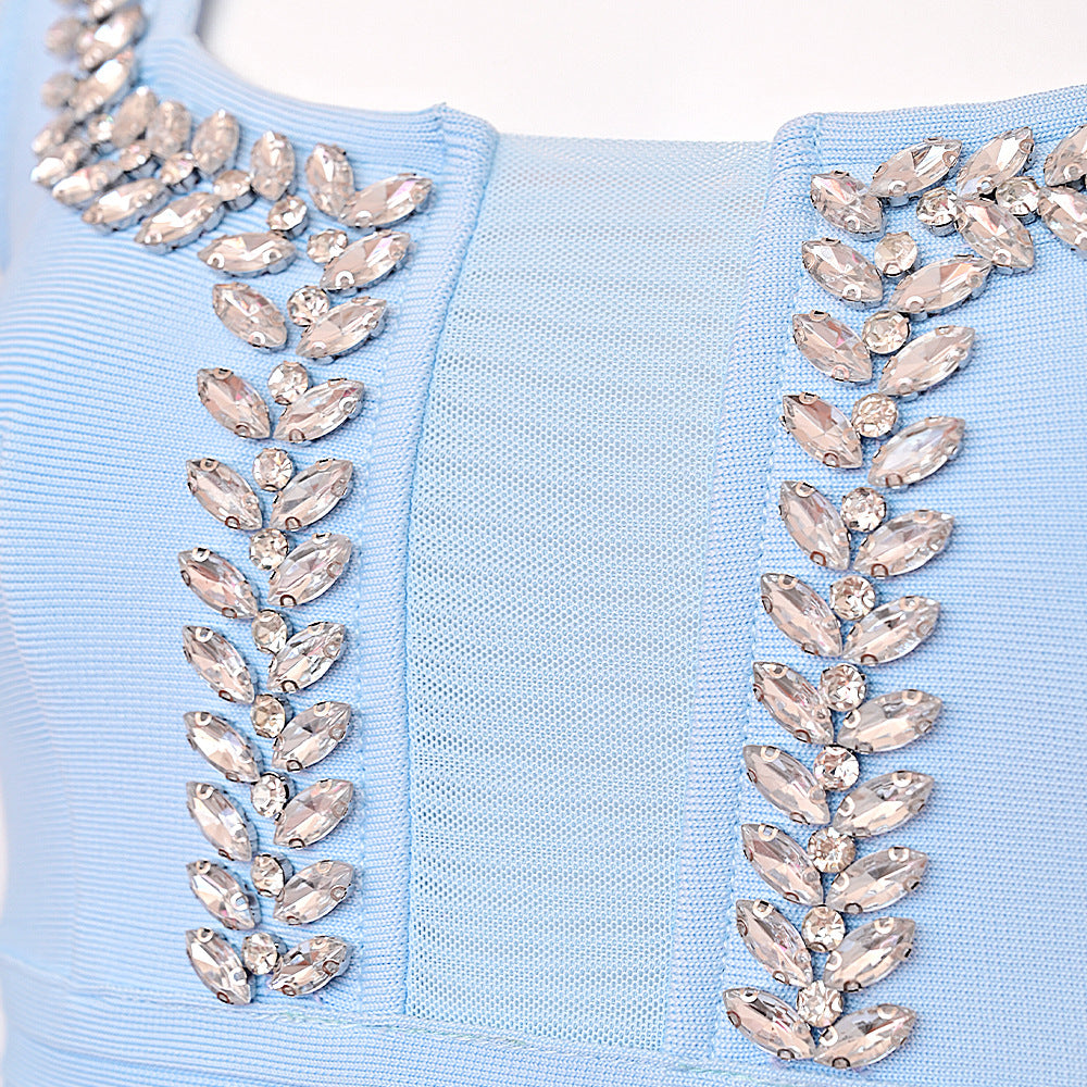 O1CN01poidHh24J3cw0d0ja__4172087369-0-cib LIGHT BLUE HEAVY KNIT SHEATH DRESS