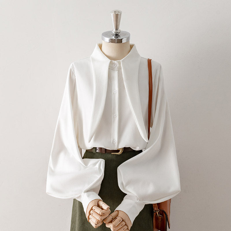 O1CN01uKjeVd1fP8TUfA1iW__163593998 OVERSIZED POINT COLLAR LANTERN SLEEVE BLOUSE