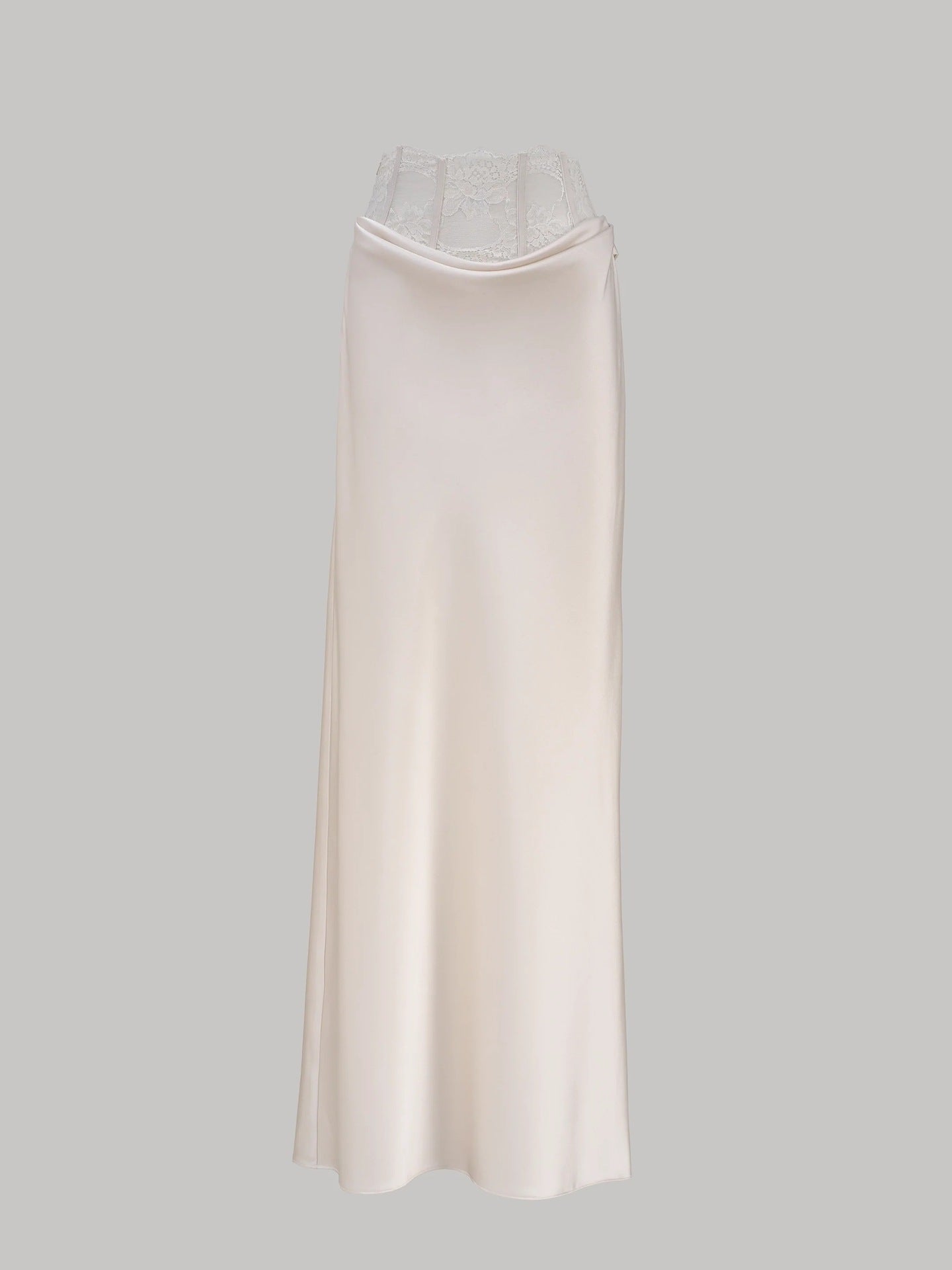 O1CN01w5ppT21TkPZKXgrtk__2217550252420-0-cib LACE WAIST DRAPED SATIN MAXI SKIRT
