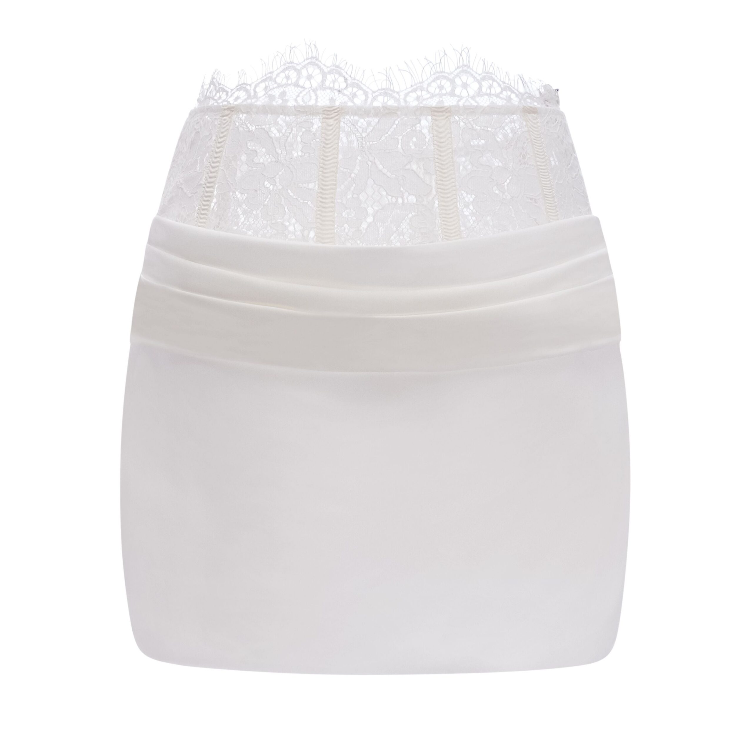 SiosiWhiteRuchedTop_SkirtSetwithLaceTrim_7_1497d418-7f6d-45b3-951d-b3dd86fd0691 IVORY SATIN CORSET CROP TOP RUCHED MINI SKIRT TWO-PIECE SET