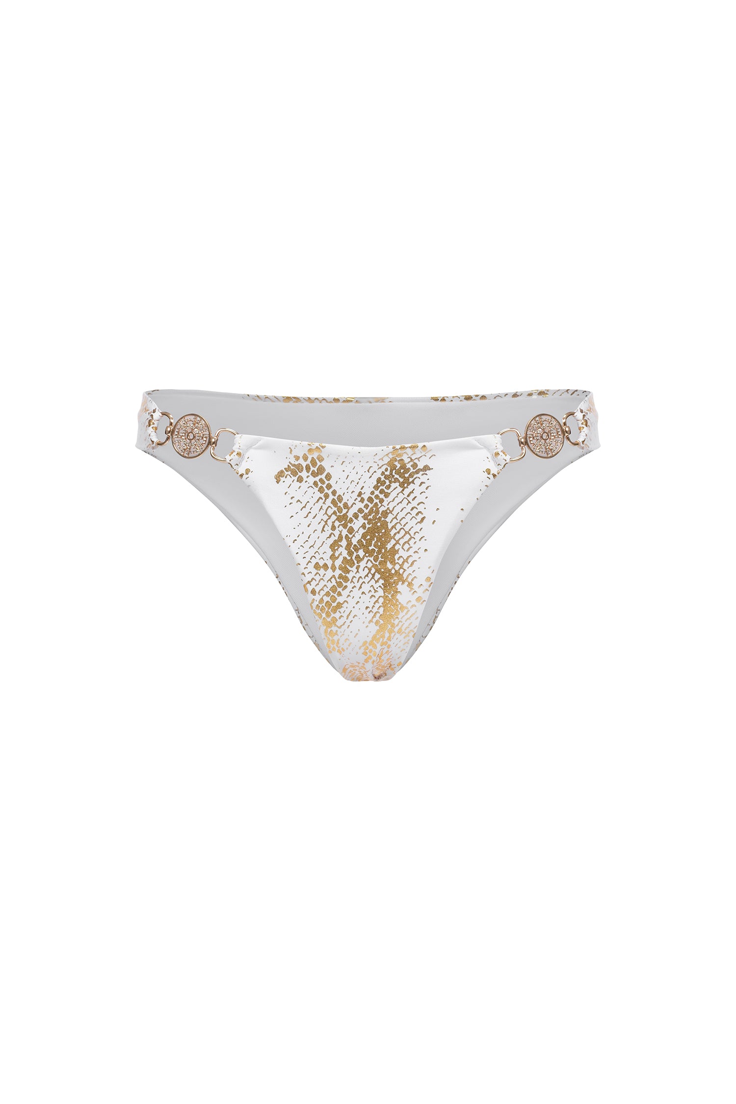 Y250201578-White-_2 RINA HALTER NECK BIKINI – GOLD STAMP, SUMMER