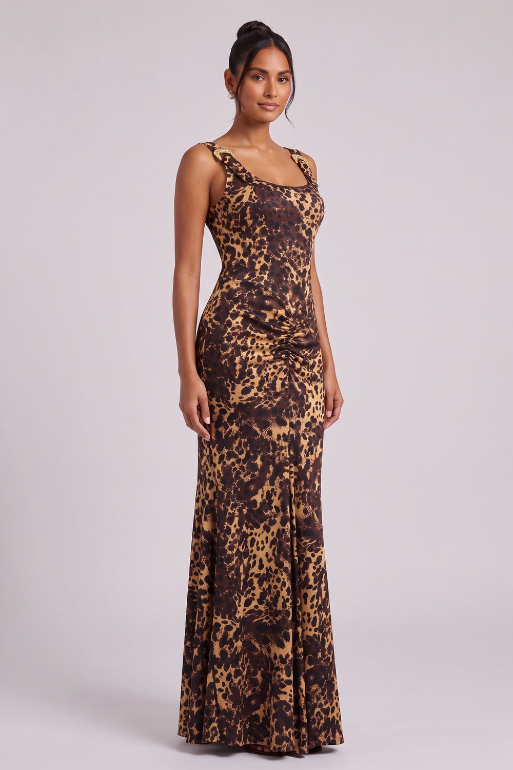 c1a9fa0c131eb352 LEOPARD PRINT MAXI DRESS FOR EVENING