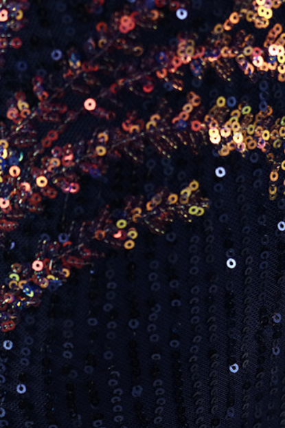 c9eb6b770aea7799d5929e989651ffb1 NAVY BLUE ONE-SHOULDER SEQUIN MAXI GOWN