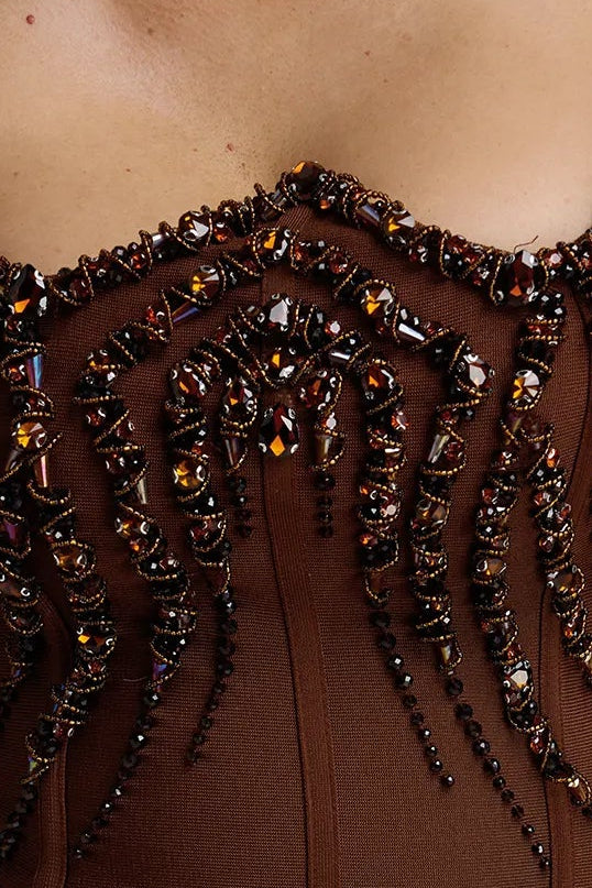 competitor_side_detail_79c4b817-184e-4633-8d05-f4ecfc9d0aba BROWN STRAPLESS BEADED MERMAID EVENING GOWN