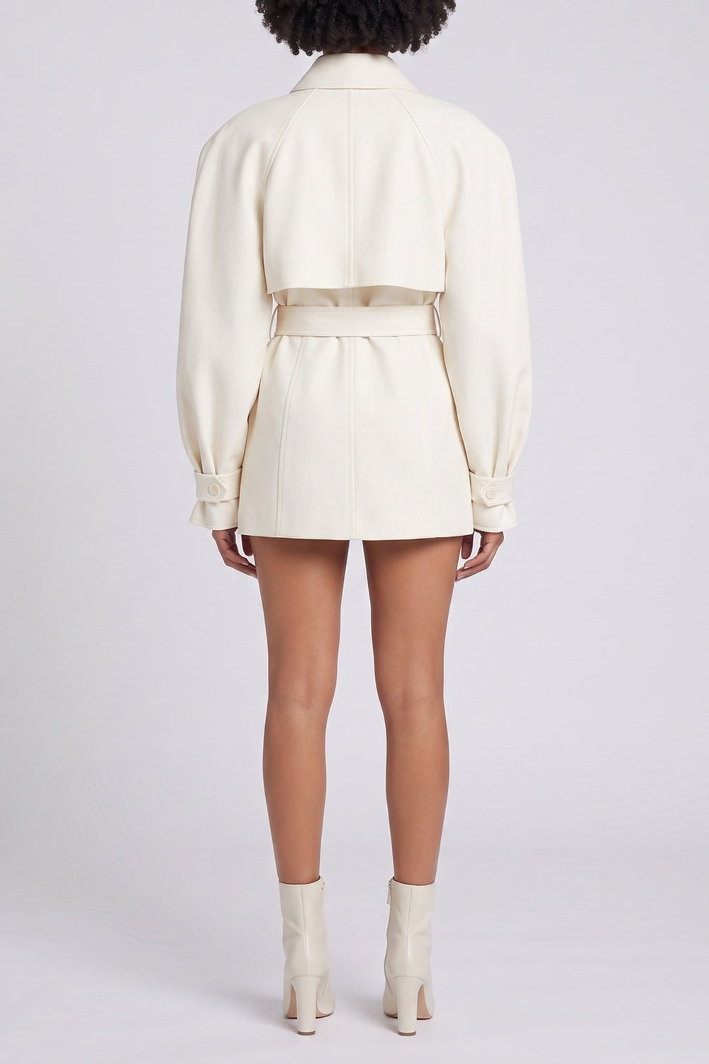 UTILITY BELTED MINI FIELD JACKET, COLLARED CARGO