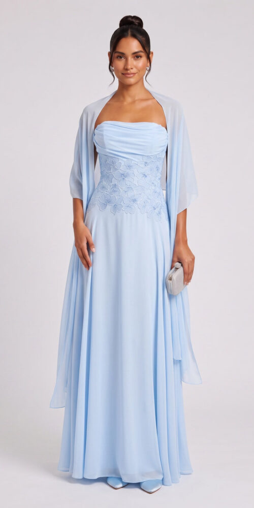 dc77767f4f40e4ed LIGHT BLUE CHIFFON A-LINE EVENING GOWN