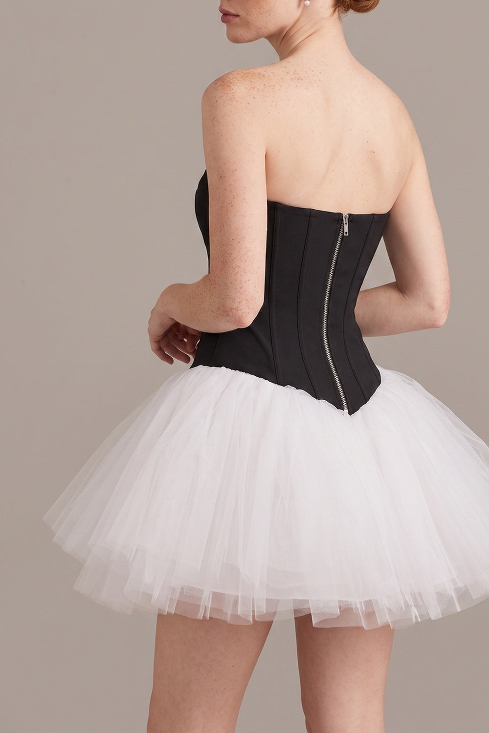 f17d2132ada80bd3 STRAPLESS CORSET TUTU SKIRT SET | PROM PARTY OUTFIT