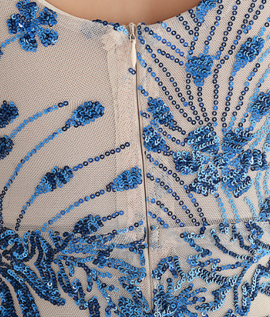fee792097e74c6b1e9de21caad10e3ec ROYAL BLUE SEQUIN EMBROIDERED MAXI EVENING GOWN