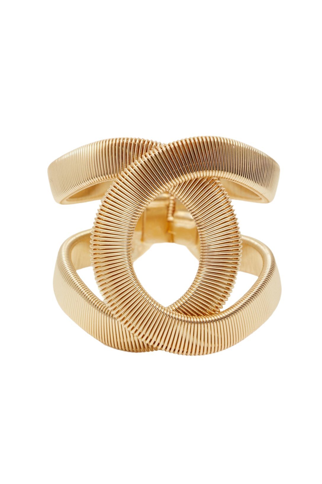 metallic-textured-geometric-bracelet-sa00601312248-gold-sunfere-504634 GOLD TWISTED RIBBED OPEN CUFF BANGLE BRACELET