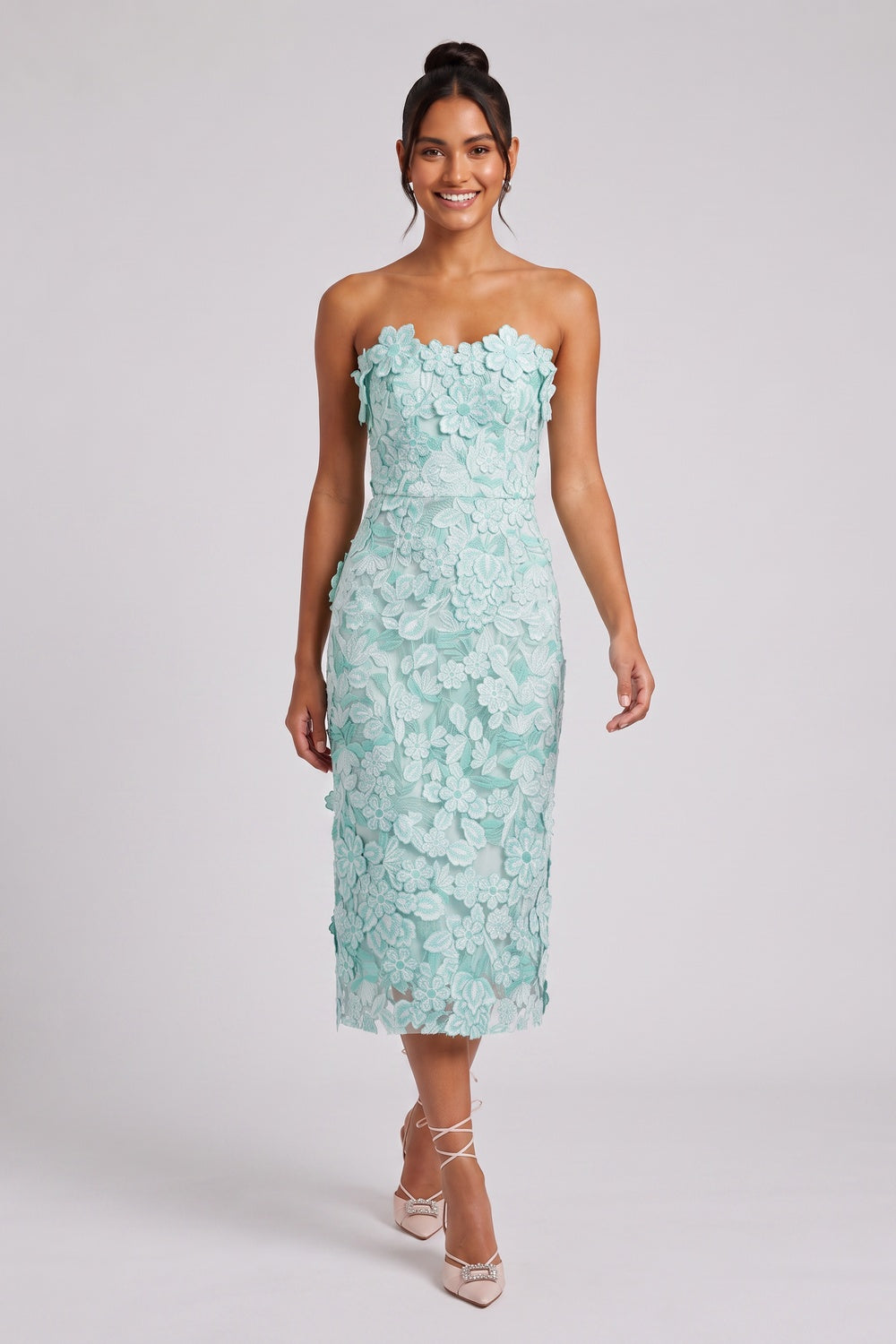 012a381b93686e27 MINT GREEN LACE COLUMN DRESS – WEDDING GUEST
