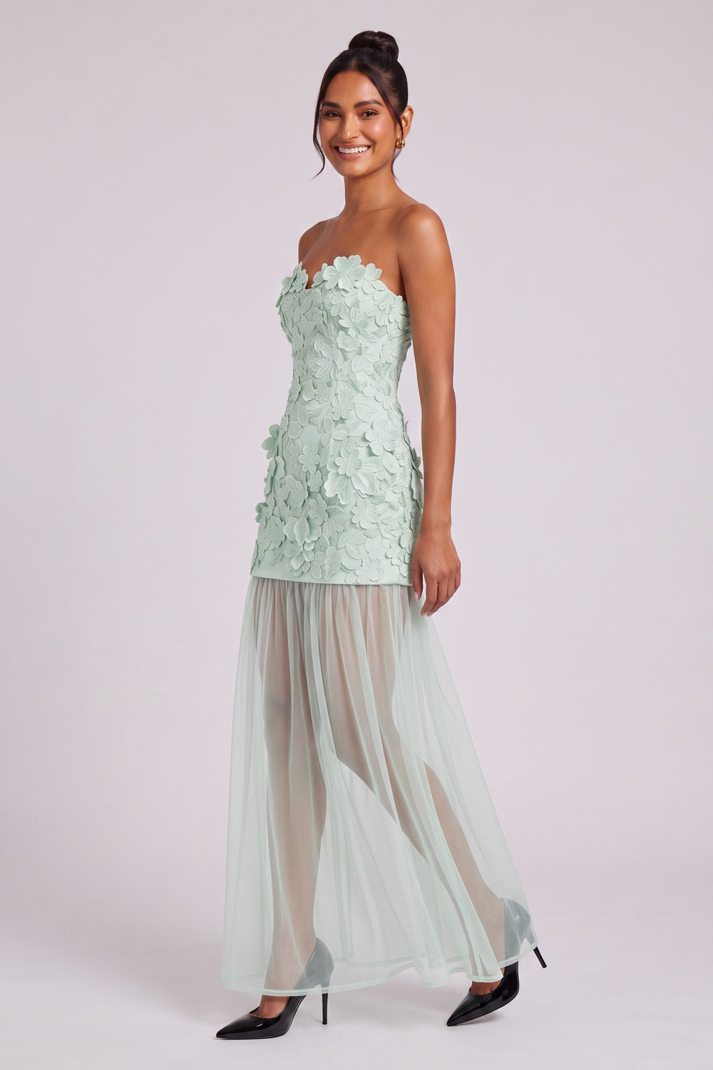 012c077cb121da44 MINT 3D FLORAL LACE COLUMN DRESS – FORMAL