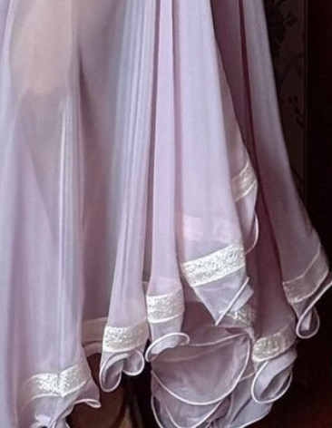 04234a85820659cb93cf19f977117546 DUSTY LAVENDER CHIFFON FIT-AND-FLARE MIDI DRESS