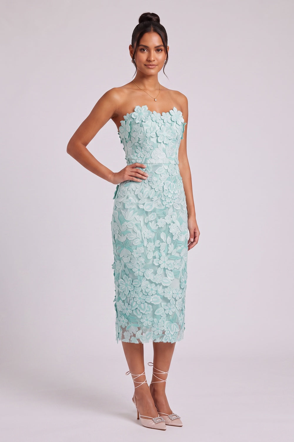 15d03dab34c6c84c MINT GREEN LACE COLUMN DRESS – WEDDING GUEST