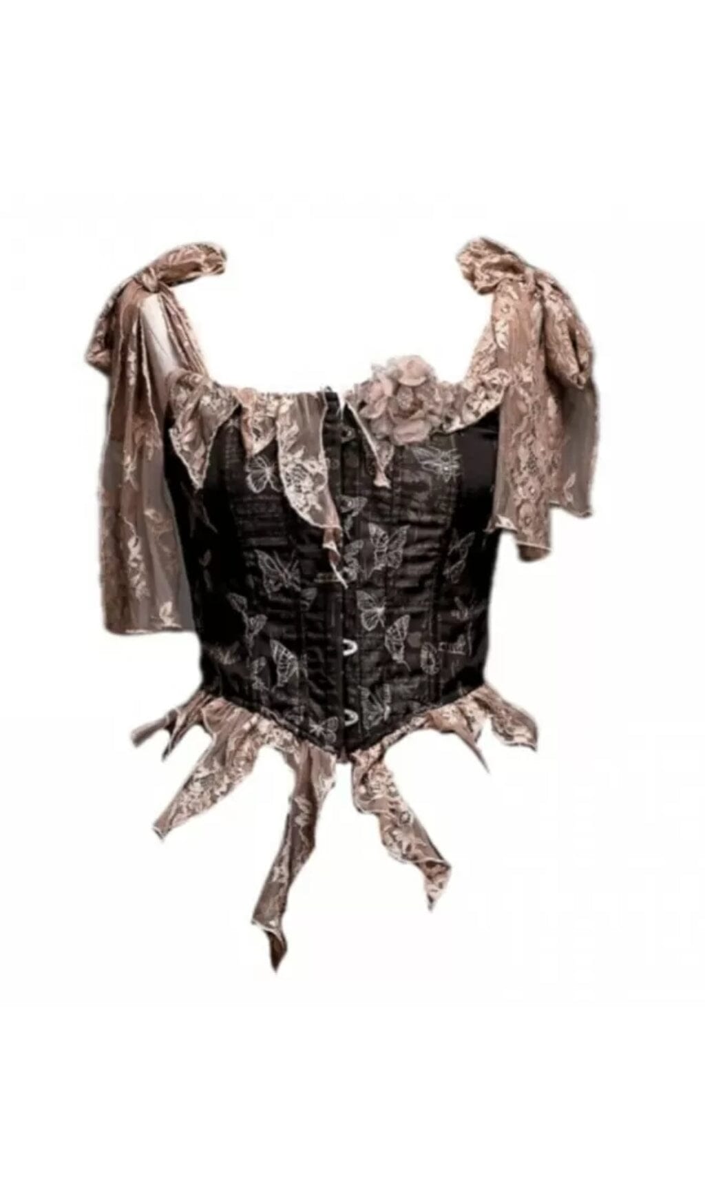 1_a1b2daba-523e-42df-84a1-f06efaff2910 GOTHIC FISHBONE CORSET TOP - RETRO LEAF PARTY