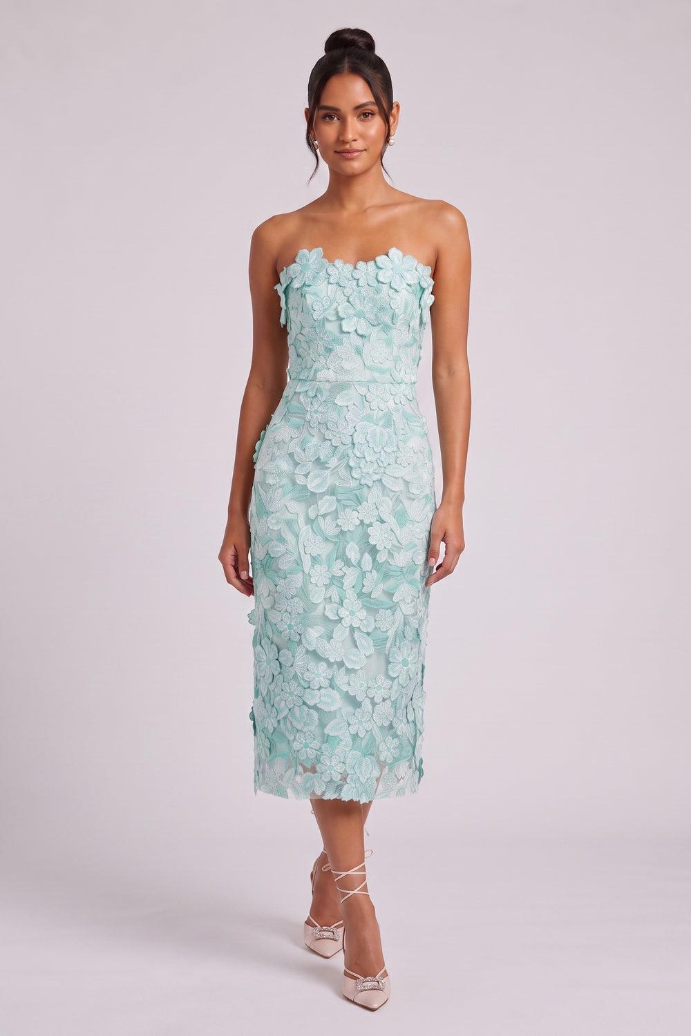 1fc076155516d98d MINT GREEN LACE COLUMN DRESS – WEDDING GUEST