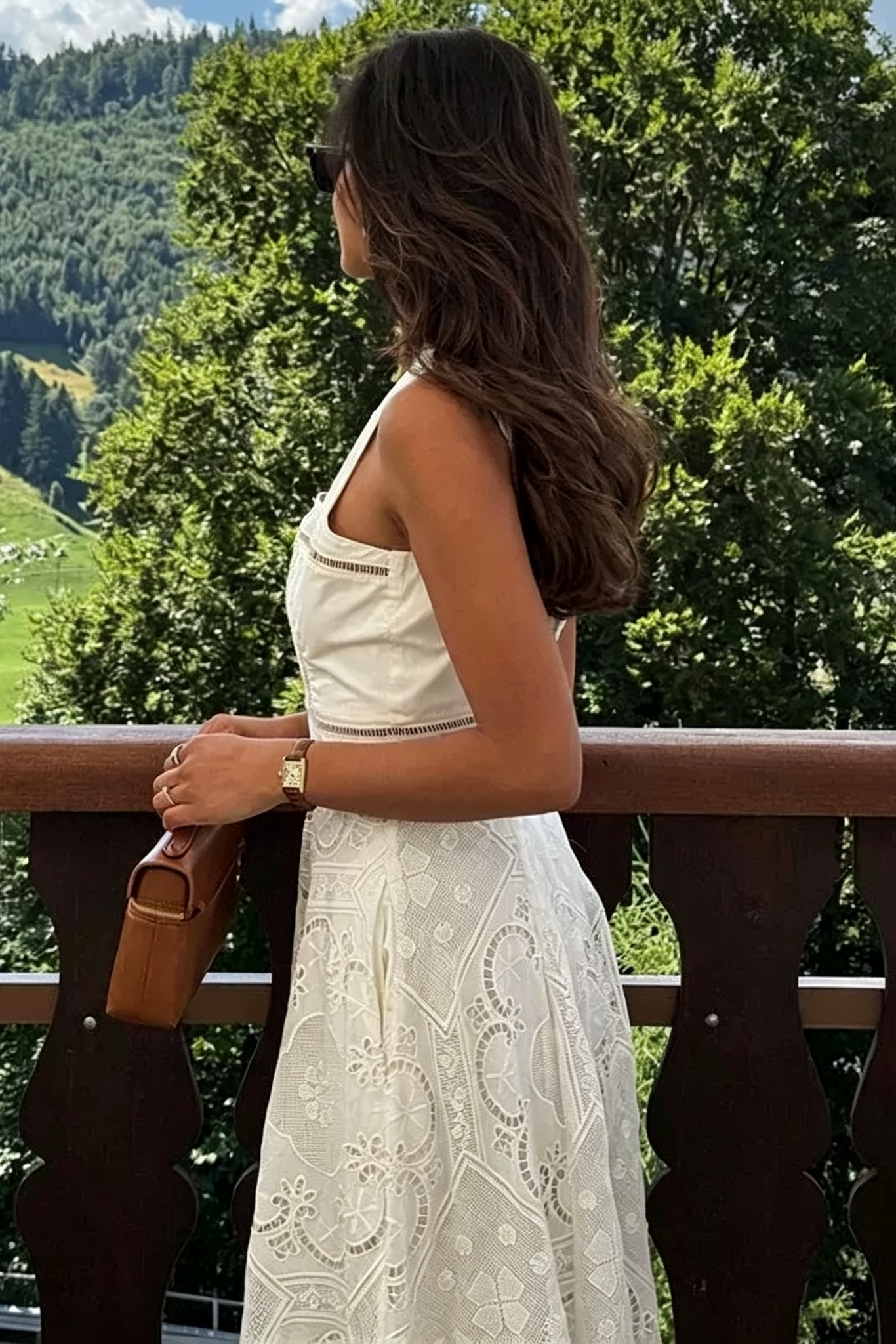 2_df1d421a-c9ac-4926-a620-fd6027f400fc WHITE EYELET LACE A-LINE MIDI DRESS - SUMMER STYLE