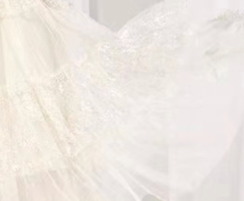 46309f791ab5e75afacad3664827c42c IVORY LACE TULLE FIT-AND-FLARE A-LINE MIDI DRESS