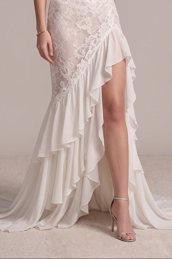 463be0fb57d92008 IVORY LACE MERMAID GOWN – FORMAL PROM & WEDDING