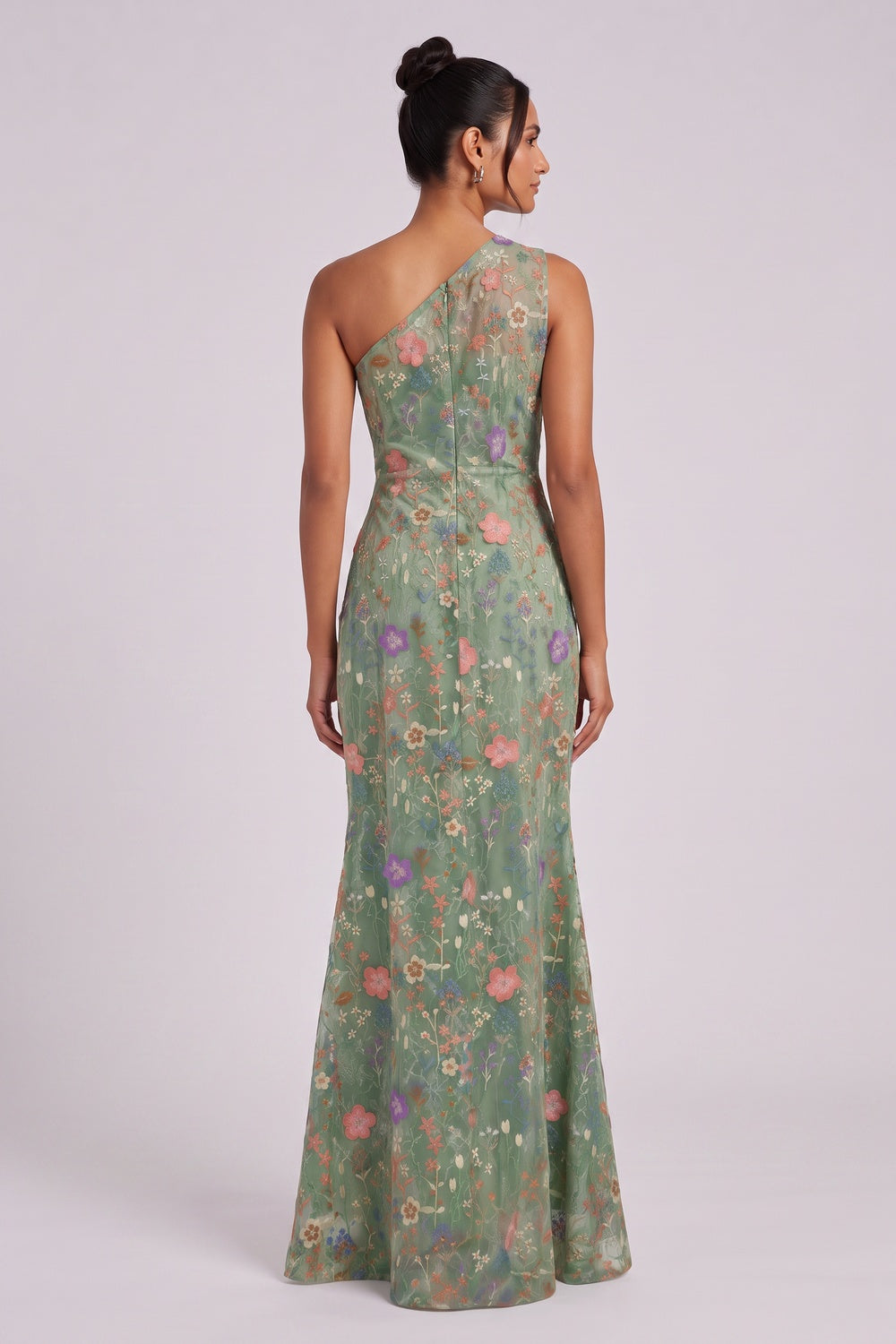 49e277d98632216e SAGE GREEN TULLE TRUMPET GOWN – PROM & FORMAL