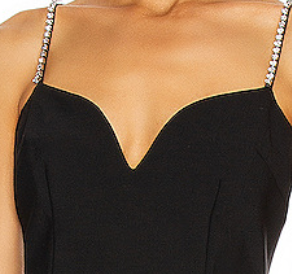 5041ccaebc8714d316eeaac85ad3b7a8 BLACK BODYCON MINI DRESS RHINESTONE FRINGE PARTY