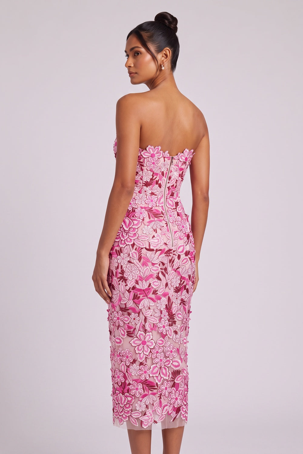 667adcff0f8dac65 PINK MESH SHEATH DRESS – PARTY COCKTAIL STYLE
