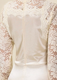 818bb375698c72bb5d22d5243212240d OFF-WHITE LACE SHEATH GOWN – FORMAL & WEDDING