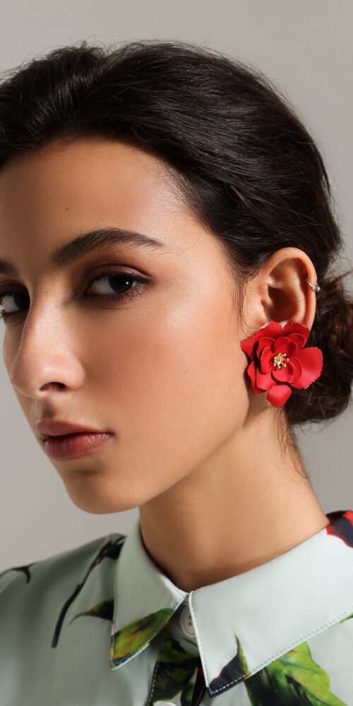 Bonnie-Flower-Earrings-_2 BONNIE FLORAL DROP EARRINGS FOR WEDDINGS & PARTIES