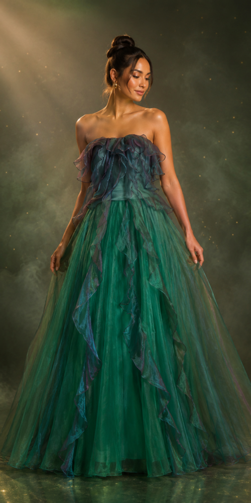 ChatGPT_Image_2026_9_2_15_53_15 EMERALD SHEER ORGANZA A-LINE GOWN RUFFLE PROM