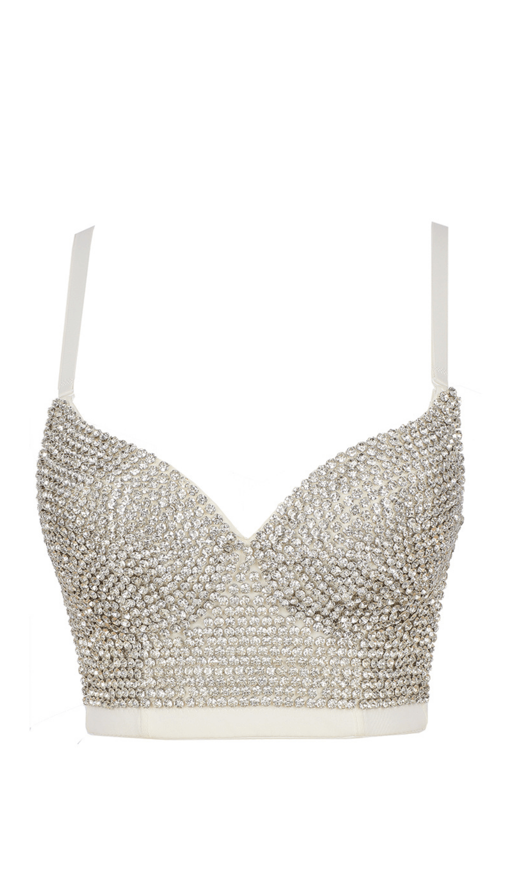 Diamond-Corset-3 RHINESTONE STRAP BUSTIER CROP TOP - PARTY
