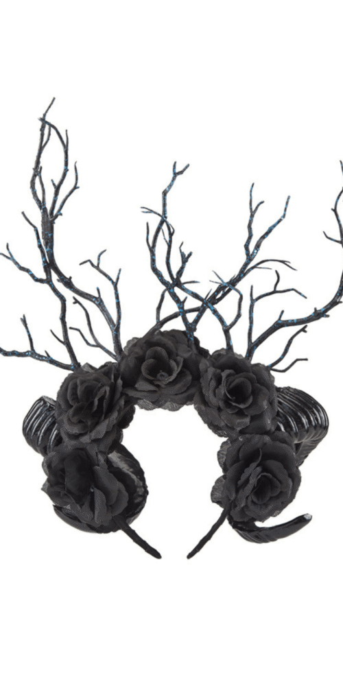 Fanchon_Ram_Flower_Headband FLORAL RAM HEADBAND – STATEMENT STYLE FOR PARTIES