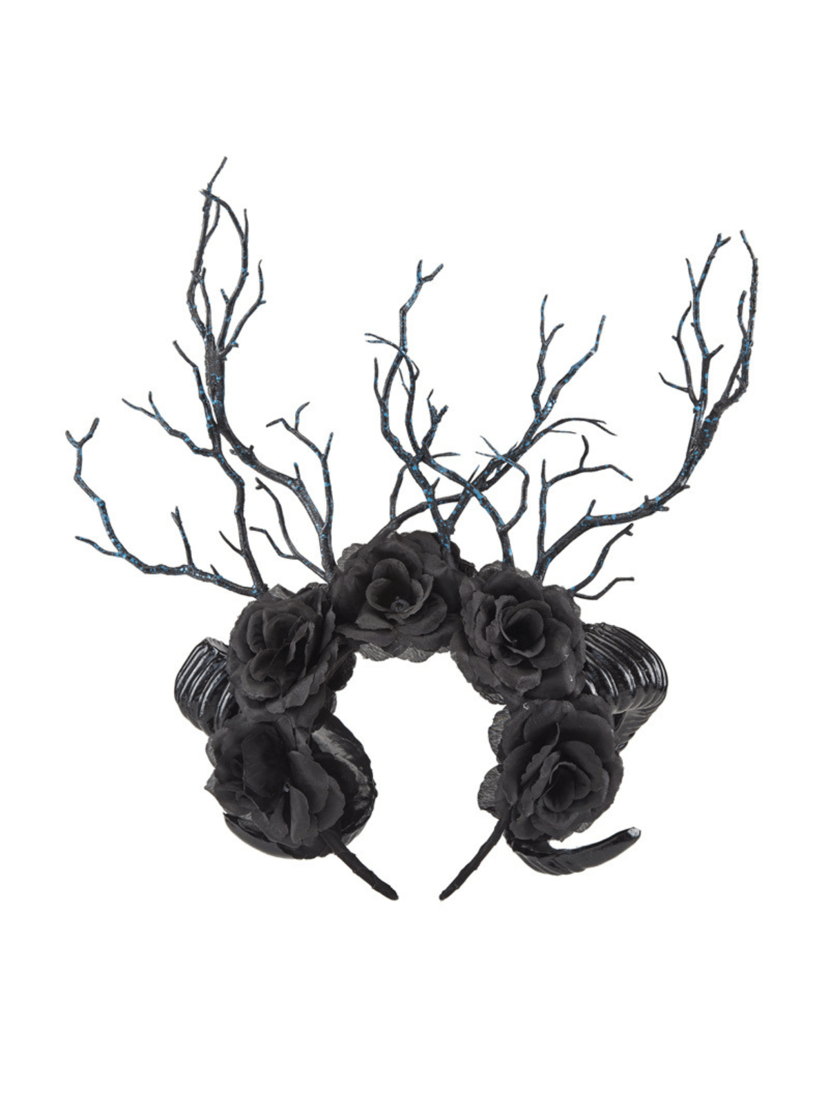 Fanchon_Ram_Flower_Headband FLORAL RAM HEADBAND – STATEMENT STYLE FOR PARTIES