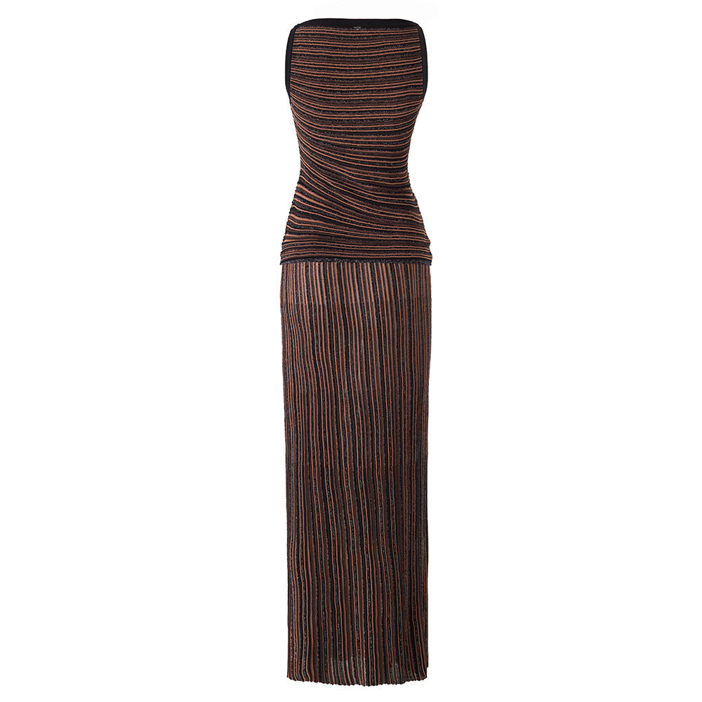 O1CN018fdy1n1hZKdPgVmQw__3171904291-0-cib BLACK BODYCON KNIT TWO-PIECE MAXI SET
