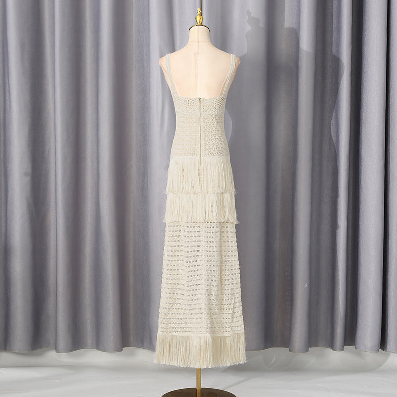 O1CN019Z5ksP1v3BUfVcpFD__2485646116-0-cib CREAM CROCHET COLUMN DRESS - BOHO WEDDING GUEST