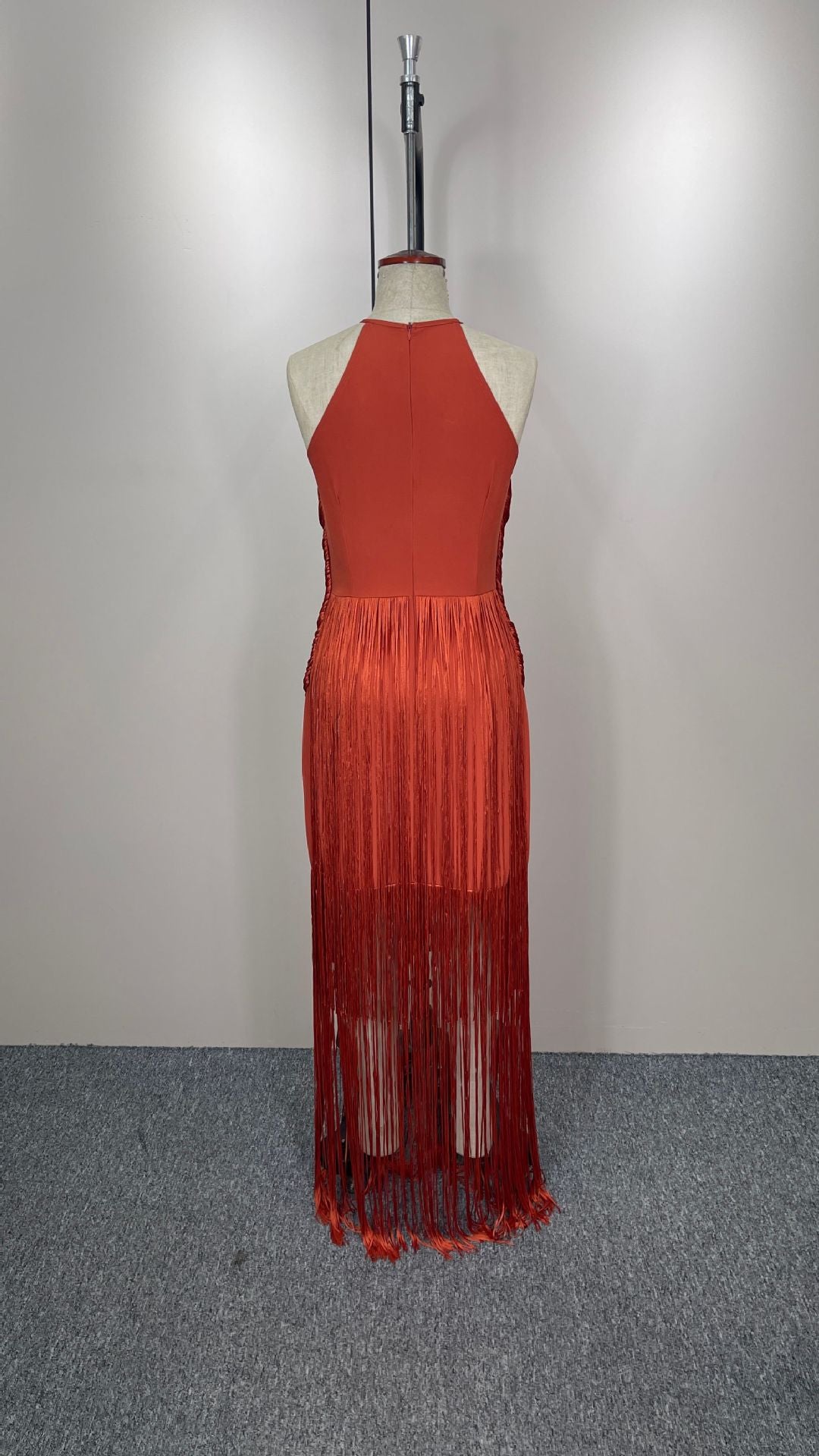 O1CN01F5q9kQ1mjTWZ8AS7M__2222676624990-0-cib RUST FRINGE COLUMN DRESS – BOHO WEDDING GUEST STYLE