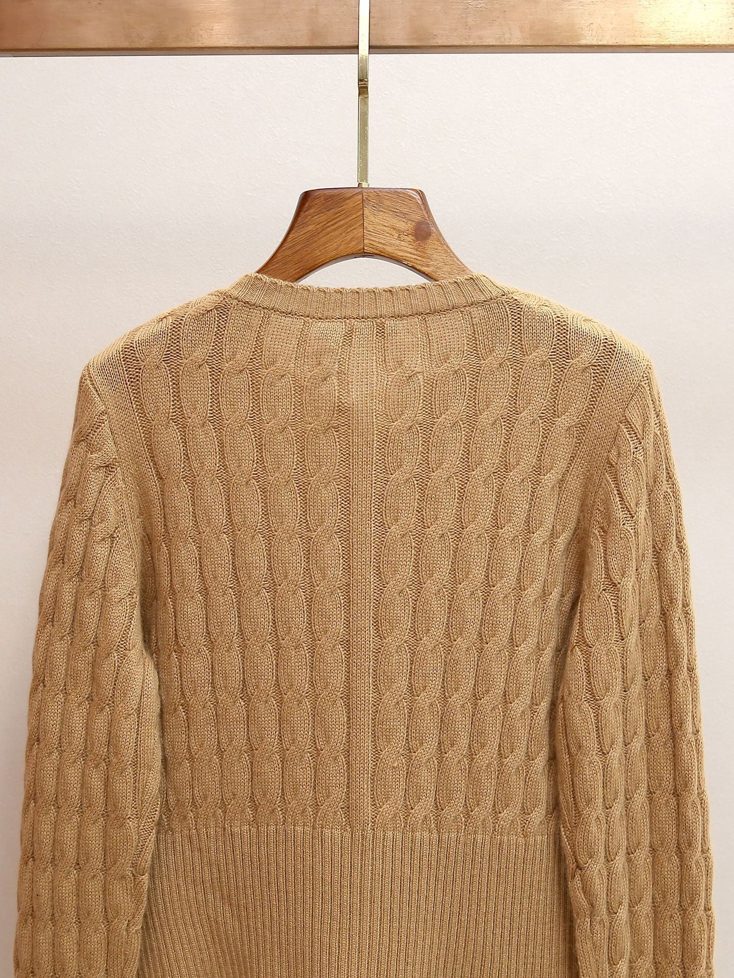 O1CN01QicuLp2Lrj9lZksAZ__2214621369746-0-cib BEIGE CROPPED FITTED CARDIGAN - CASUAL KNIT STYLE