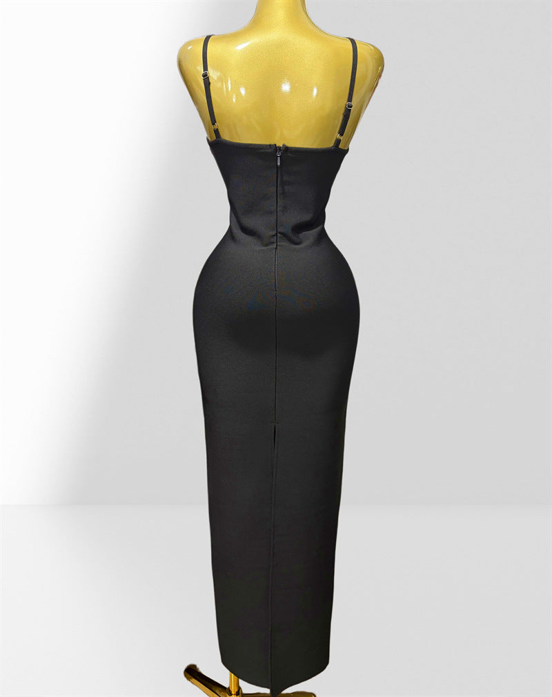O1CN01S1ZDV51OWbc6enKYo__2214247051713-0-cib BLACK CRYSTAL COLUMN EVENING GOWN – STRETCH KNIT
