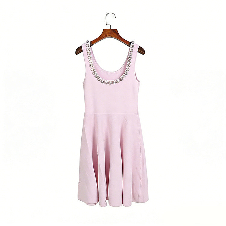 O1CN01TH6QLv24JW8ZYZpSq__2899057370-0-cib LIGHT PINK FIT-AND-FLARE KNIT DRESS FOR WEDDINGS