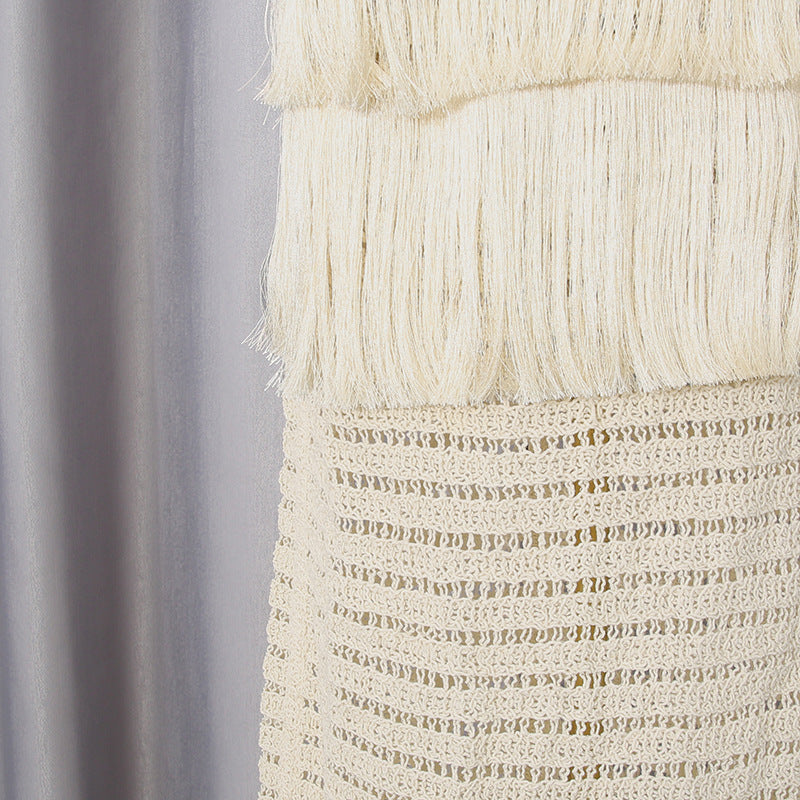 O1CN01UjM0Ip1v3BUfo9UEx__2485646116-0-cib CREAM CROCHET COLUMN DRESS - BOHO WEDDING GUEST