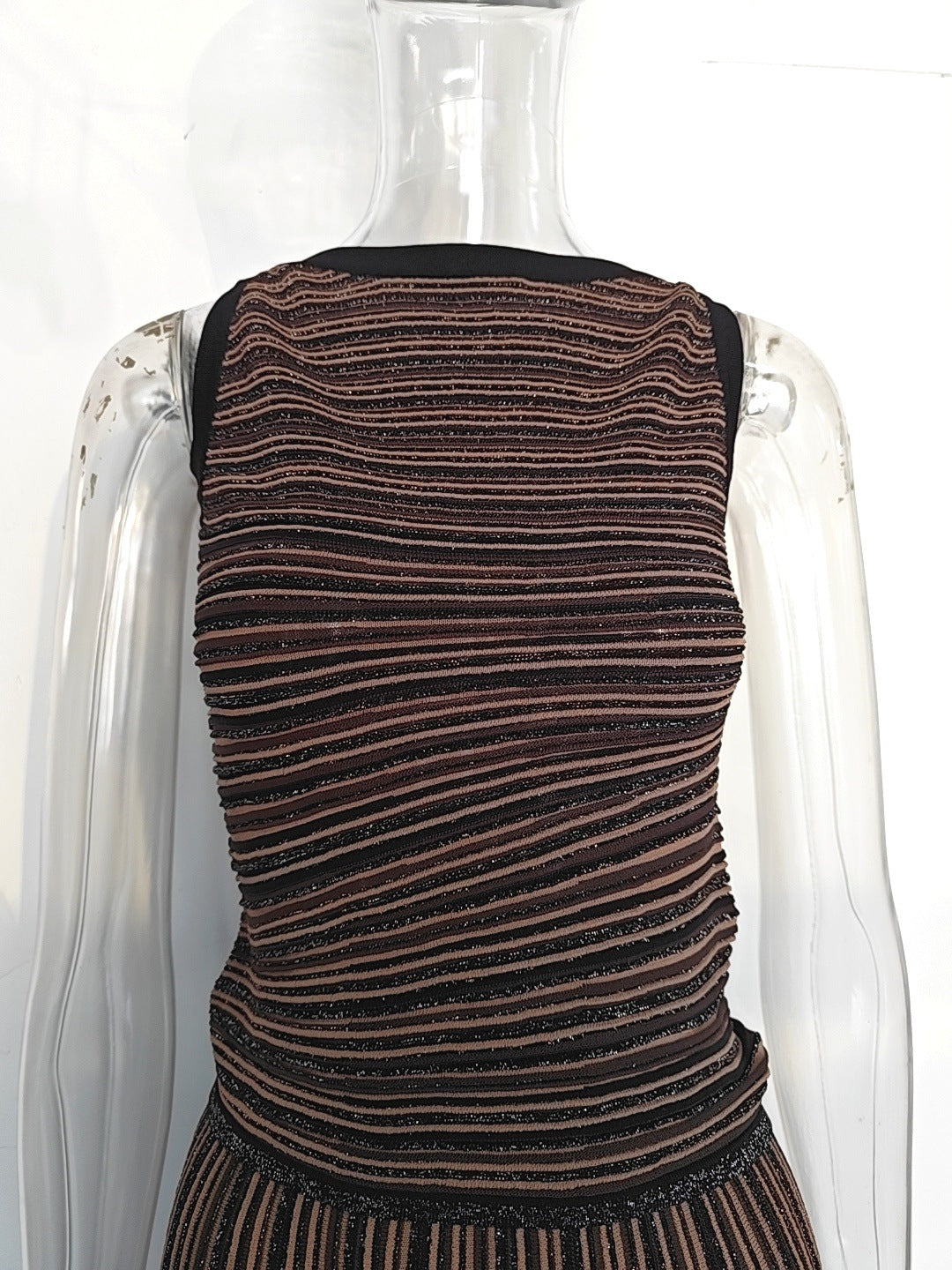 O1CN01WUX9sv1hZKdQa5B6G__3171904291-0-cib BLACK BODYCON KNIT TWO-PIECE MAXI SET