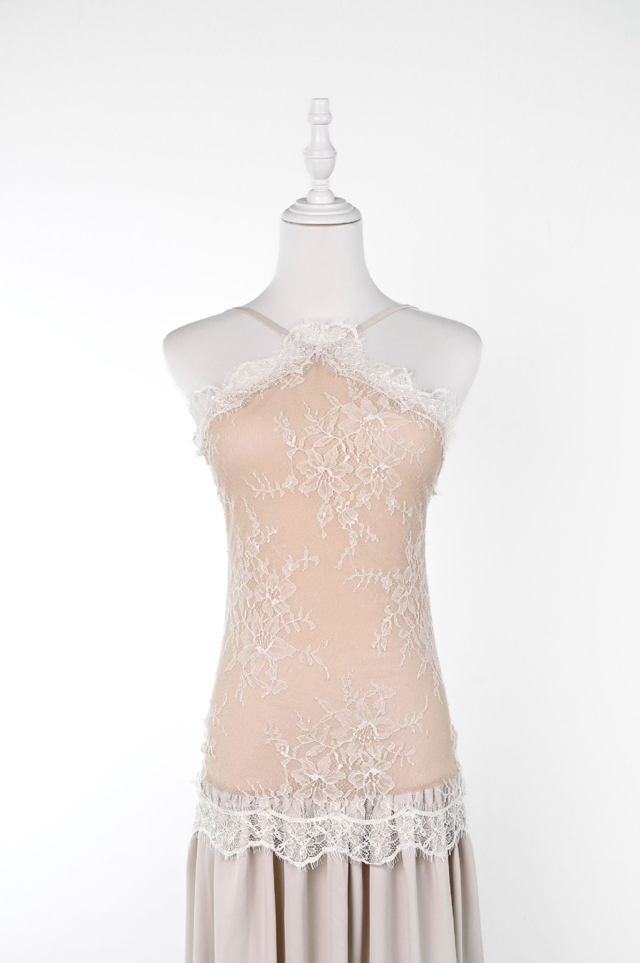 O1CN01din9Nu1x1vYqioJc5__2215741276384-0-cib IVORY CHIFFON A-LINE DROP-WAIST WEDDING GOWN