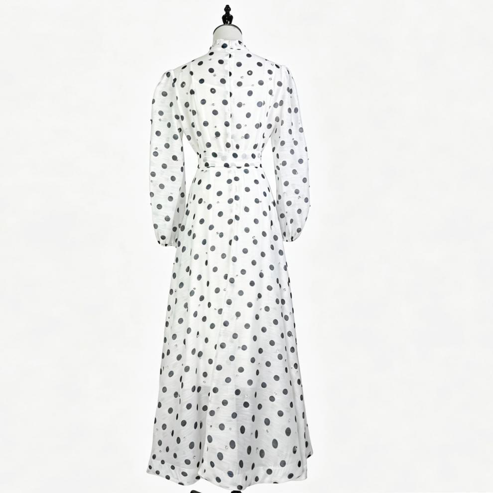 O1CN01dmxl0k1rKLsXLdDl2__2206680355612-0-cib WHITE SHEER CHIFFON A-LINE MAXI DRESS
